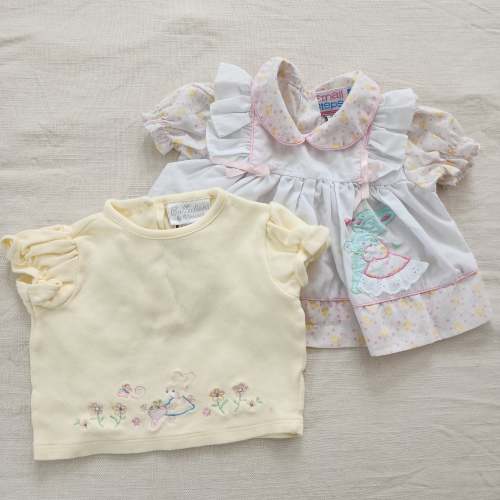 Vintage Bunnies Shirt + Dress Bundle 0-3 months