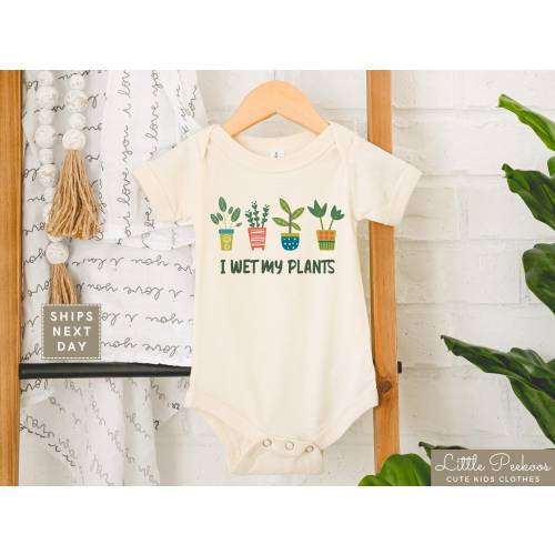 I Wet My Plants Baby Onesie®