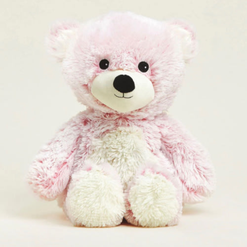 Pink Marshmallow Bear Warmies | Microwavable Pink Marshmallow Bear Warmies Stuffed Animal | Warmies USA