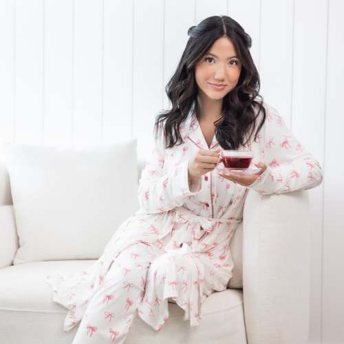 Women’s Lounge Robe in Bow