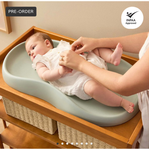 Mocka Baby Wipe Clean Change Pad - Green | Mocka