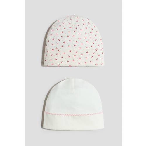 2-PACK COTTON BEANIES
