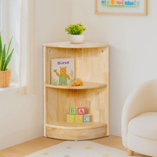 Isabelle & Max™ Solid Rubber Corner Cabinet & Reviews | Wayfair