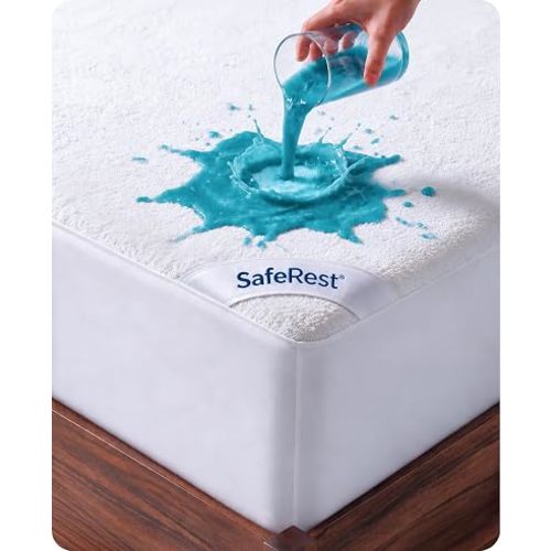 SafeRest Waterproof Crib Size Mattress Protector