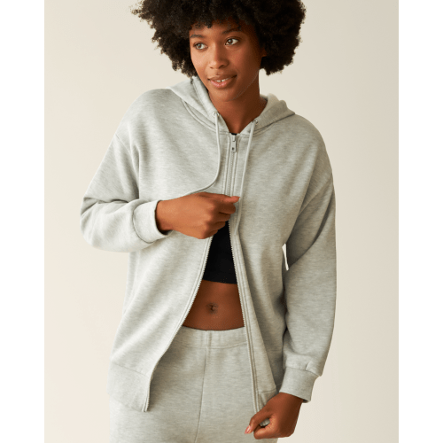 Cloud Fleece Oversized Hoodie | Grey Heather - Kindred Bravely