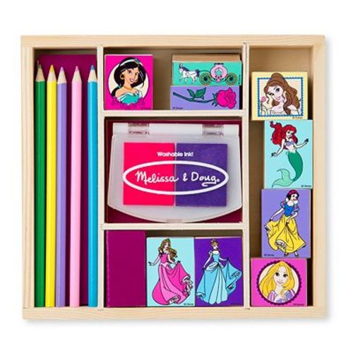Disney Princess Wooden Stamp Set by Melissa & Doug
