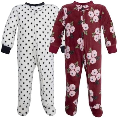 Hudson Baby Unisex Baby Fleece Sleep and Play