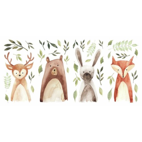 Isabelle & Max™ Watercolor Peel and Stick Wall Decals & Reviews | Wayfair