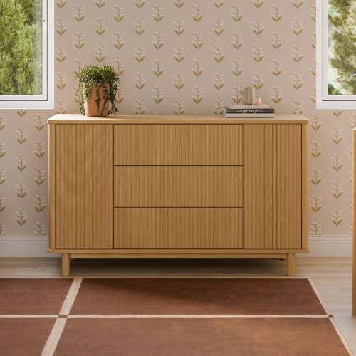 Pogo Tambour Extra Wide Assembled Dresser (58")
