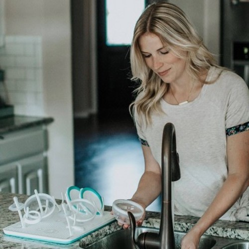 Nanobebe Complete Newborn Baby Bottle Gift Set & Accessories - Teal