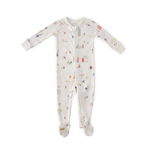 Ribbed Baby Sleeper - Explore the World – Pehr