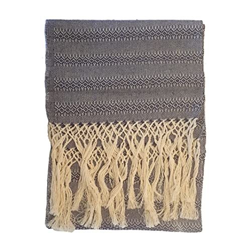 ALKIMIA INC Mexican Handmade Cotton Rebozo Shawl