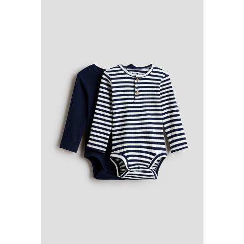 2-PACK HENLEY-STYLE BODYSUITS