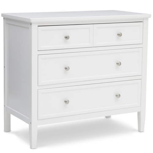Delta Children Epic 3-Drawer Dresser, White