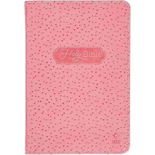 NLT New Testament with Psalms Keepsake Holy Bible for Baby Girls, New Living Translation, Pink (NLT Baby Keepsake NT Psalms Edition)