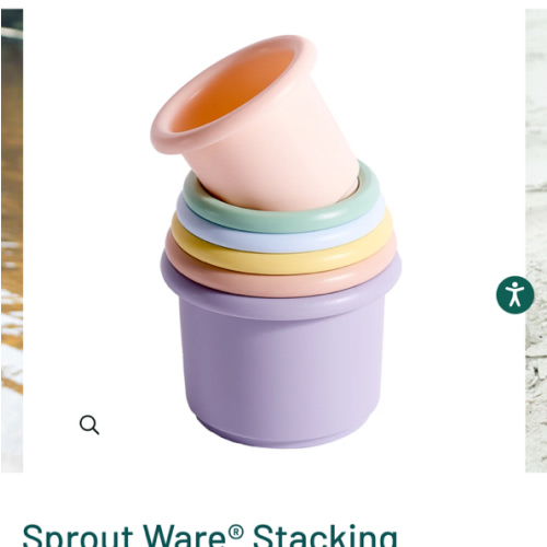 Baby Stacking Toy Cups | Non-toxic Baby Plant-based Cups | i play.® by Green Sprouts®