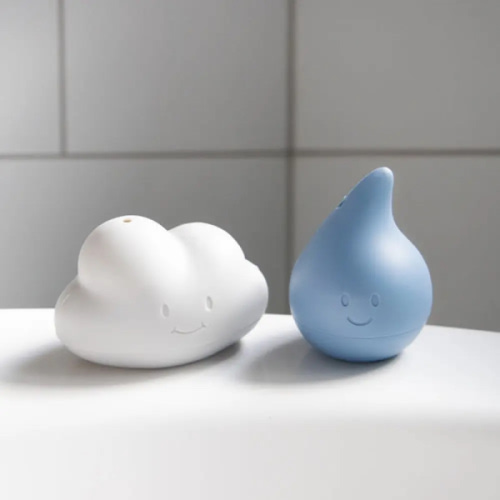Ubbi Cloud and Droplet Bath Toys - Cloudy Blue | Baby Little – Baby Little Planet