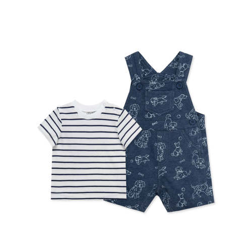 Puppies Shortall Set (3M-12M)