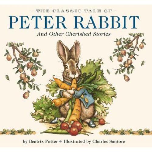 The Classic Tale of Peter Rabbit Hardcover - (Charles Santore Children's Classics) by Beatrix Potter