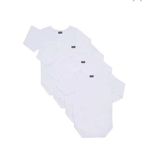 Bonds Everyday Long Sleeve Bodysuit 4 Pack | Baby Baby Bodysuit | BWCKA