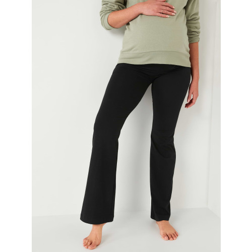 Maternity Full-Panel Flare Leggings