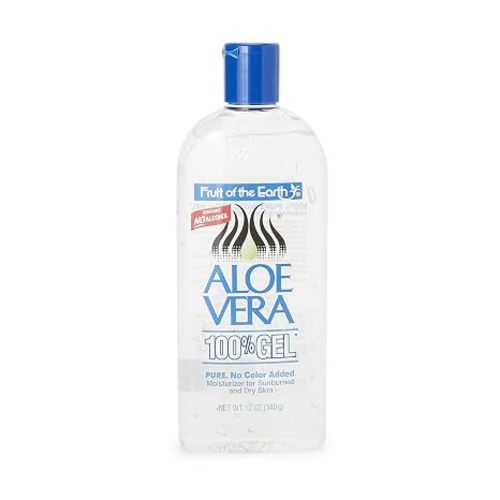 Fruit of the Earth Moisturer Gel, Aloe Vera, 12 Ounce
