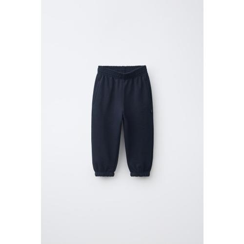 SOLID JOGGING PANTS - Navy blue | ZARA United States