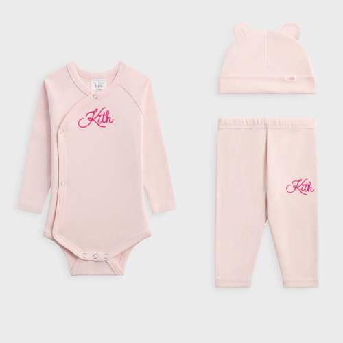 Kith Baby Rib Bodysuit Box Set - Bloom
