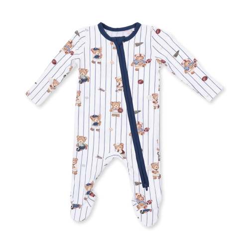 Mixed Sports Bears - 2 Way Zipper Footie – Angel Dear