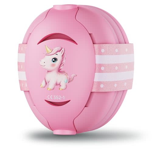 Floriogra Baby Headphones for Noise - Baby Ear Protection for Babies and Toddlers up to 36 Months - Babies Noise Cancelling Headphones - Infant Ear Protection Earmuffs Against Hearing Damage