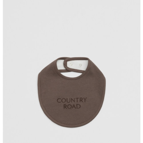Organically Grown Cotton Waffle Bib