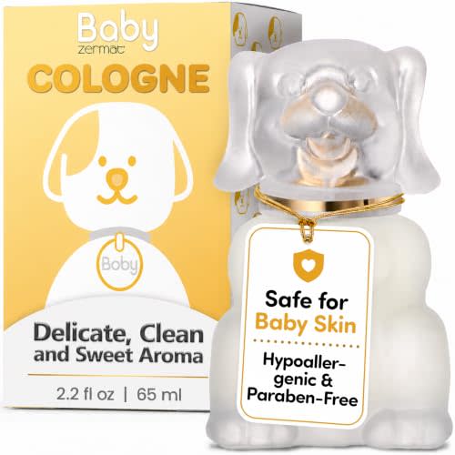 Zermat Boby | Baby Cologne Unisex Perfume |Paraben-Free, Hypoallergenic & Gentle Formula | Long-Lasting Powdery, Clean, Floral Perfume Violet & White Flowers | Perfumes para Bebes | 65ml /2.2oz