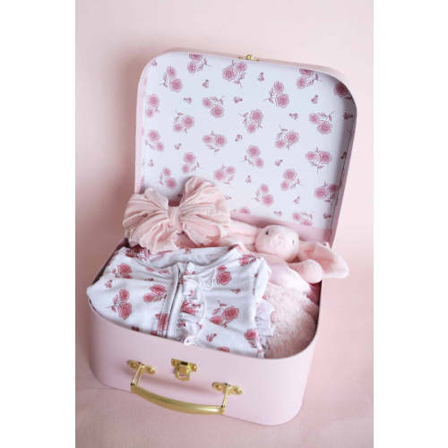 Newborn Keepsake Gift Box Set in Rose Garden | Caden Lane