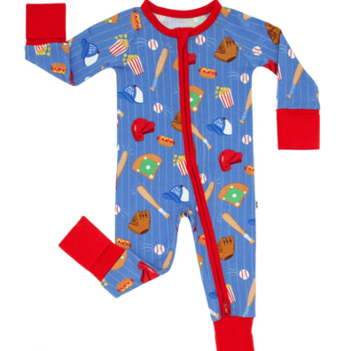 Blue All Stars Zippy - Little Sleepies
