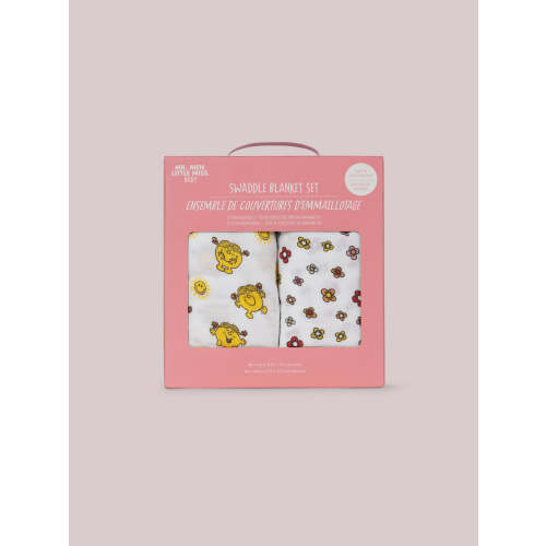 2-Pack Square Swaddle Blanket Set - Little Miss Sunshine™