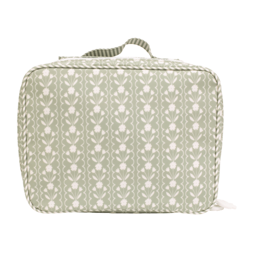 The Lunchbox in Sage Floral
