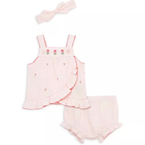 Girls' Tulip Sunsuit & Headband Set - Baby