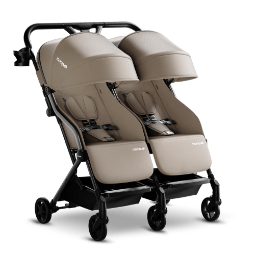 Mompush Lithe Lightweight Double Stroller For Infant and Toddler | Mompush