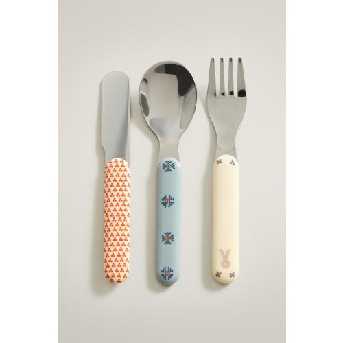 KIDS' BUNNY FLATWARE SET - Multicolored | ZARA United States