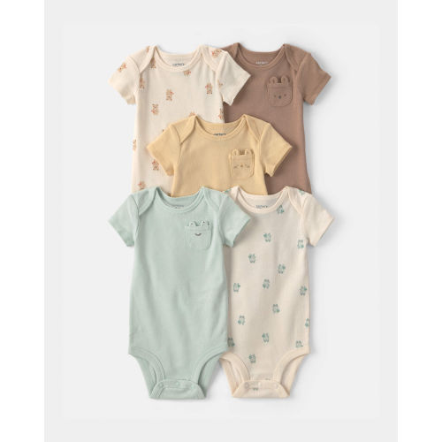 Baby 5-Pack Critter Multipack Bodysuits