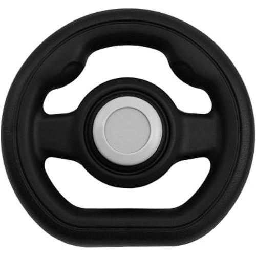 Steering Wheel Toy with Strap, Black