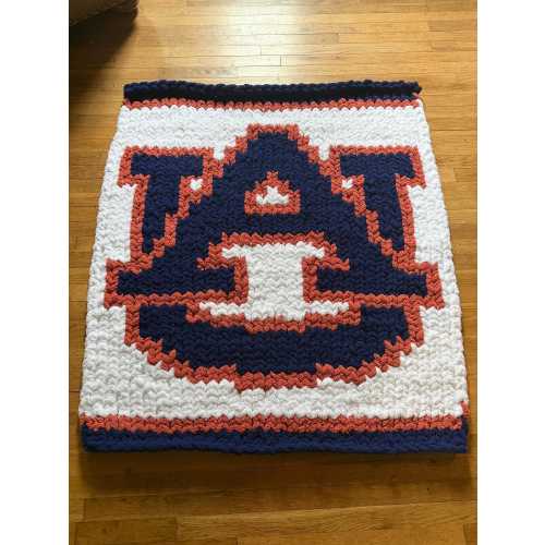 Auburn Chunky Knit Blanket (50x60)