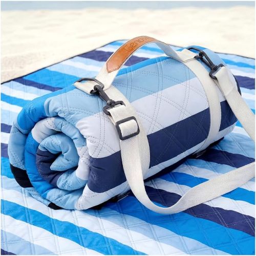 Genovega Waterproof Picnic Blanket Beach Outdoor Camping Mat Rug Extra Large Foldable Cute Big Travel Essential Accessories Gift Park Patio Lawn Garden Grass Play Music Festival Concert Must Have