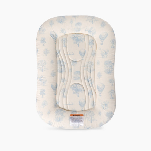Infant Lounger Wave | Blue Toile