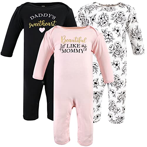 Hudson Baby baby-girls Cotton Coveralls
