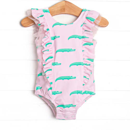 St. Augustine Alligators One Piece, Pink – Stitchy Fish