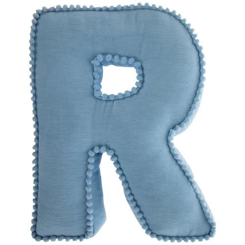 Letter Pom Pom Pillow