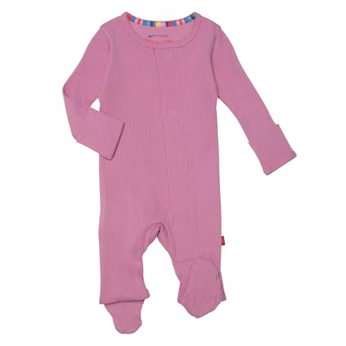 Magnetic Me Footie Pajamas Soft Modal Baby Sleepwear with Quick Magnetic Fastener | Boys and Girls Sleeper Preemie-24 Months