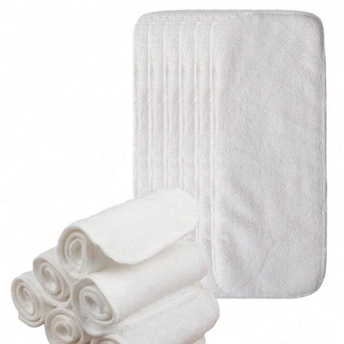 2/4/10/12 Packs Bamboo Charcoal Baby Changing Pads And 4 Packs Bamboo Fiber Changing Pads, Washable And Reusable | SHEIN USA