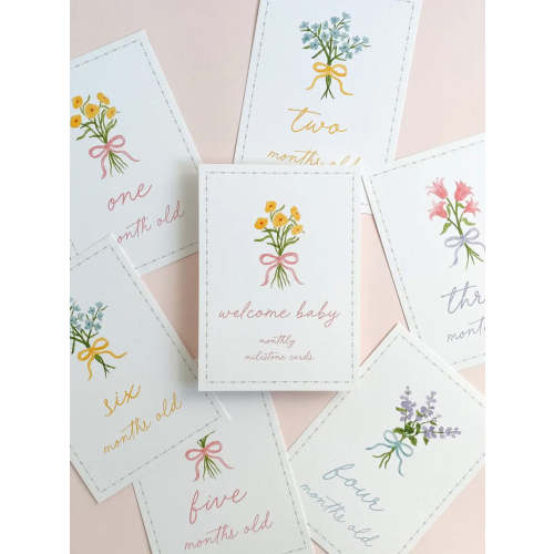 Month Celebration Cards